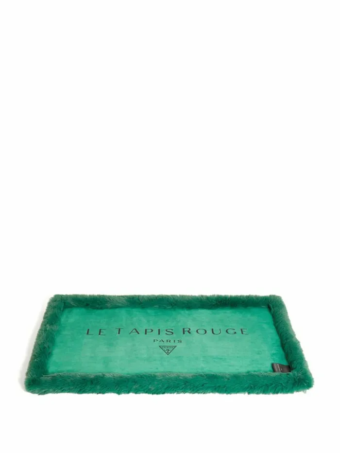 Home Women FauxFur Pet Carpet Green GUESS