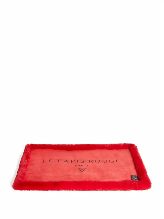 Home Women FauxFur Pet Carpet Red GUESS Home Women FauxFur Pet Carpet Red GUESS