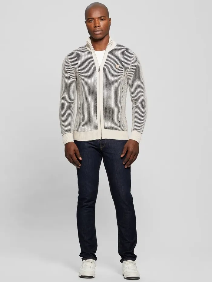Hoodies and Sweaters Men GUESS Eco Alden Ribbed Cardigan Vanise Sweater Muted Stone And Black Com Hoodies and Sweaters Men GUESS Eco Alden Ribbed Cardigan Vanise Sweater Muted Stone And Black Com