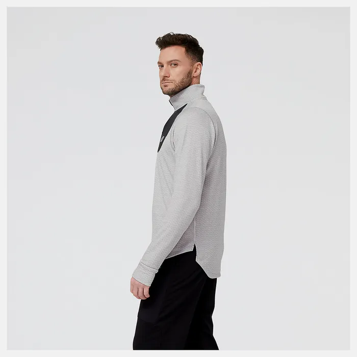 Hoodies and Sweatshirts United Airlines NYC Half NB Heat Grid Half Zip ATHLETIC GREY 8211 New Balance Men Hoodies and Sweatshirts United Airlines NYC Half NB Heat Grid Half Zip ATHLETIC GREY 8211 New Balance Men