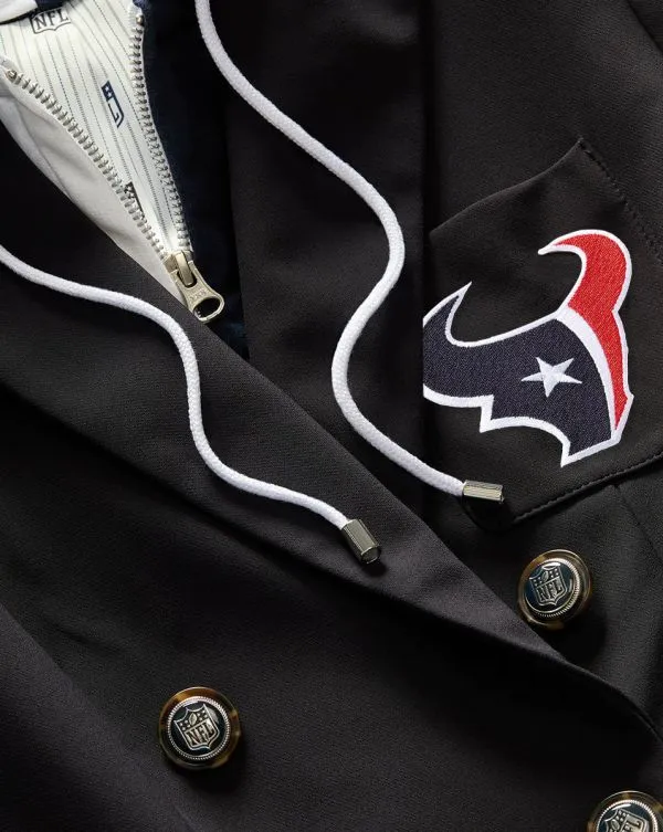 Houston Texans Dickey Jacket Houston Texans Women Veronica Beard Jackets and Outerwear