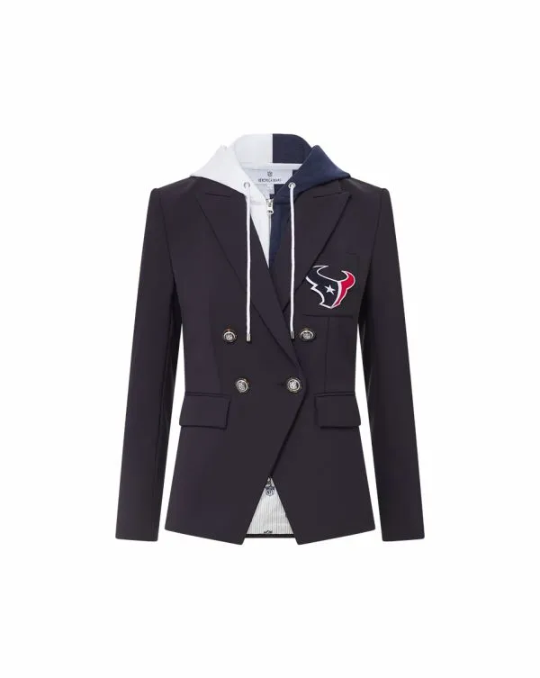 Houston Texans Dickey Jacket Houston Texans Women Veronica Beard Jackets and Outerwear