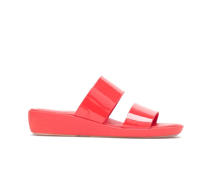 Hush Puppies Brite Jells Slide Fiesta Red Women Sandals