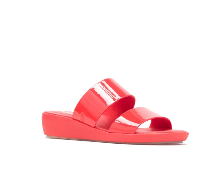 Hush Puppies Brite Jells Slide Fiesta Red Women Sandals