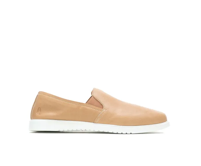Hush Puppies Flats and SlipOns Women Everyday SlipOn Tan Leather