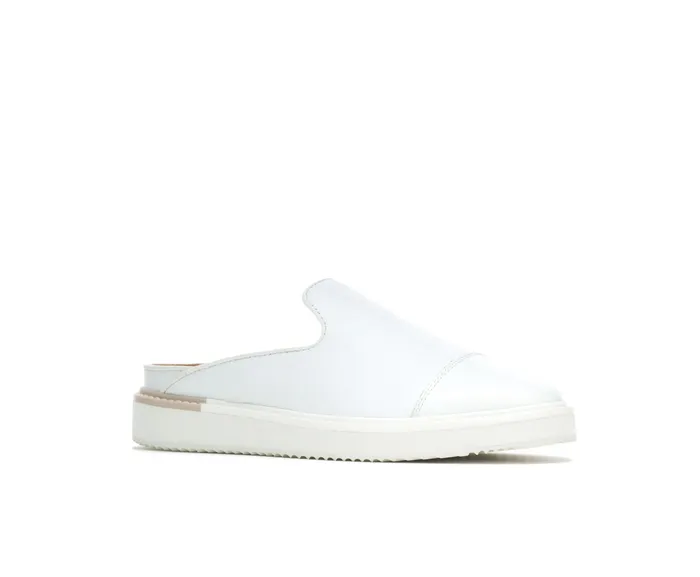 Hush Puppies Flats and SlipOns Women Sabine Mule White Leather