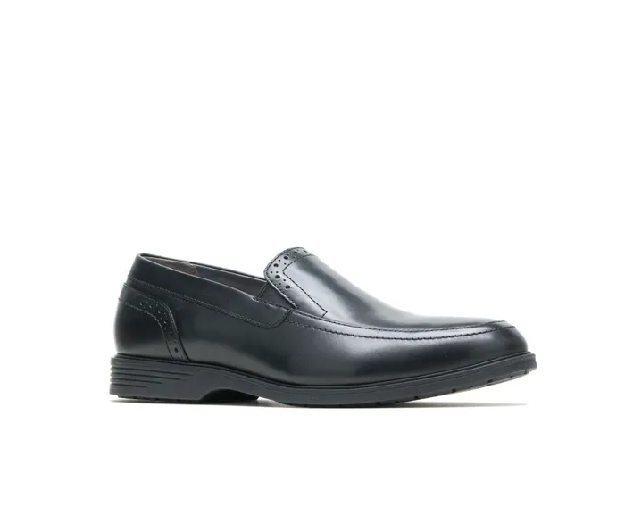 Hush Puppies Shepsky SlipOn Black Leather Men SlipOns Hush Puppies Shepsky SlipOn Black Leather Men SlipOns