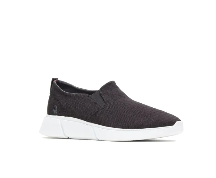 Hush Puppies Sneakers Men Cooper SlipOn Black HeatheredWhite Outsole