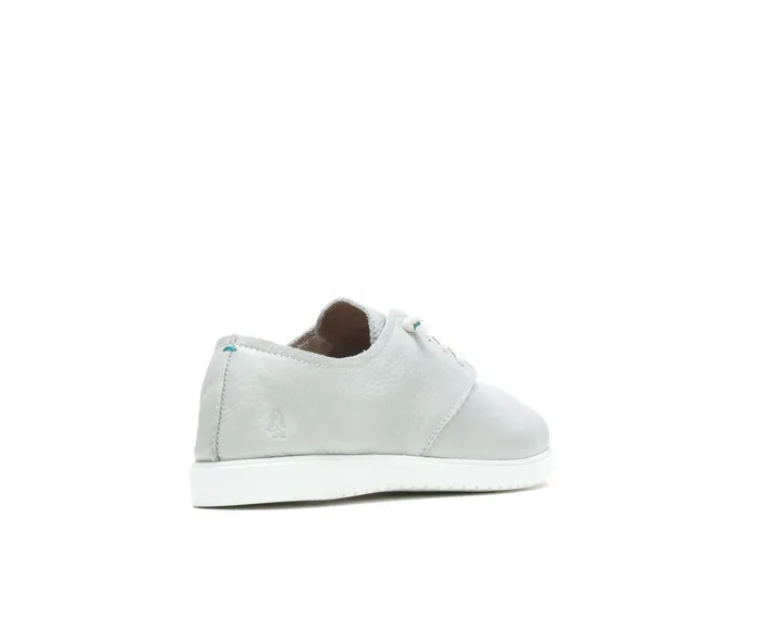 Hush Puppies Sneakers Women Everyday Lace Up Vapor Grey Leather