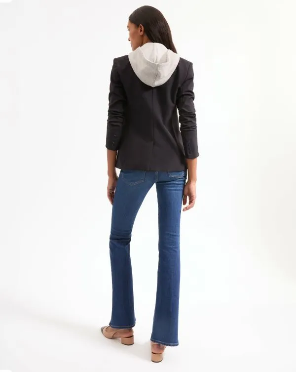 Iconic Scuba Dickey Jacket Navy Women Veronica Beard Jackets and Outerwear