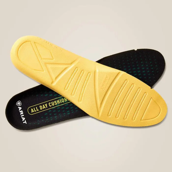 Insoles Men Ariat Men039s All Day Cushioning Round Toe Insole Black