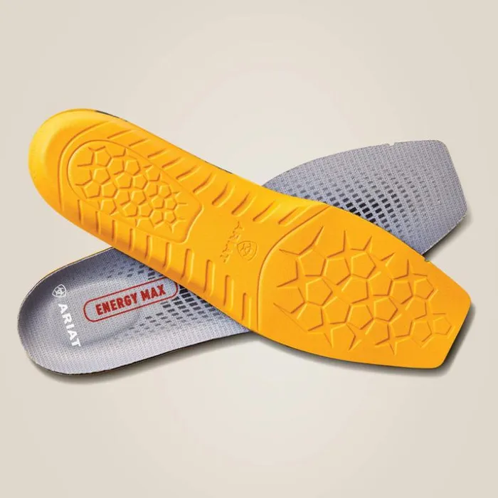 Insoles Men Ariat Men039s Energy Max Wide Square Toe Insole Multi