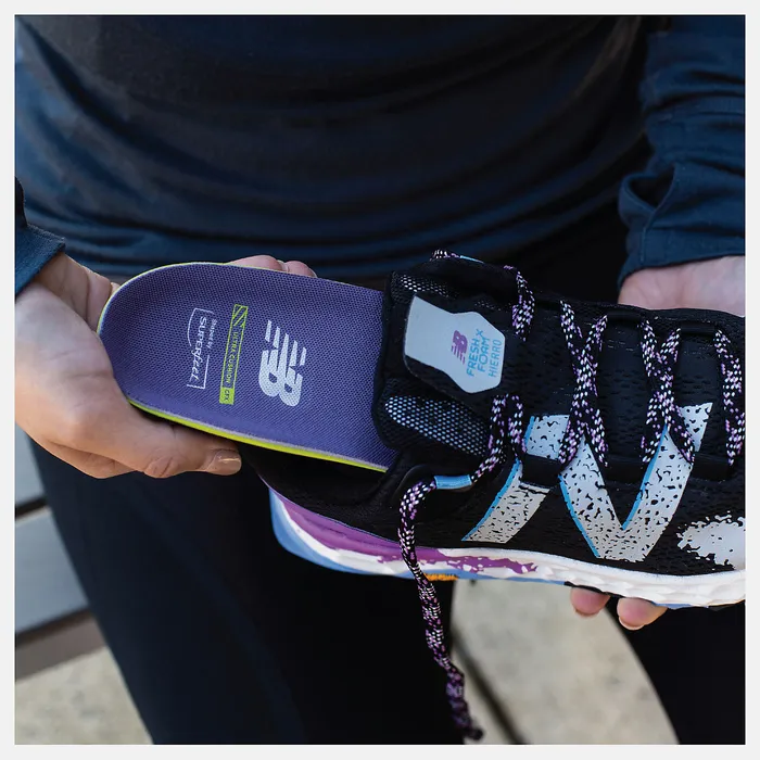 Insoles New Balance MenWomen Running Womens Ultra Cushion CFX Insole Hi Lite with Black Insoles New Balance MenWomen Running Womens Ultra Cushion CFX Insole Hi Lite with Black