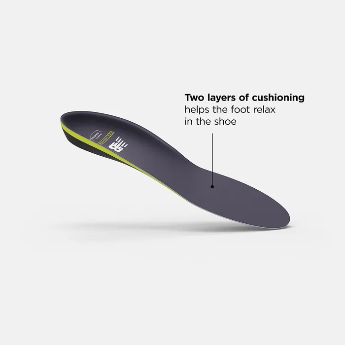 Insoles New Balance MenWomen Running Womens Ultra Cushion CFX Insole Hi Lite with Black Insoles New Balance MenWomen Running Womens Ultra Cushion CFX Insole Hi Lite with Black