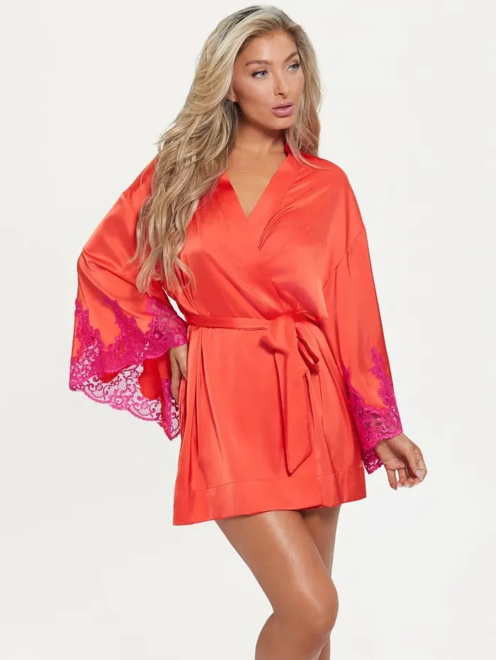 Intimates Bridgette Kimono Red Lava GUESS Women