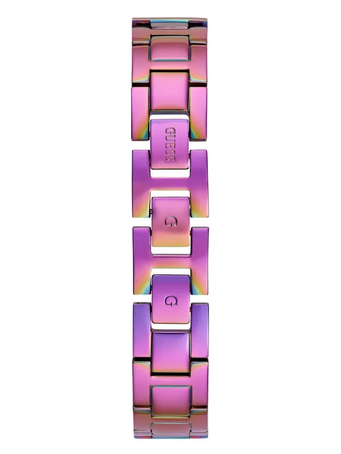 Iridescent Rhinestone Analog Watch No Description Women Watches GUESS Iridescent Rhinestone Analog Watch No Description Women Watches GUESS