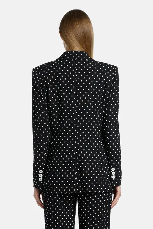 Jackets and Blazers Luisa Spagnoli Women Vassoio Vassoio BlackCream