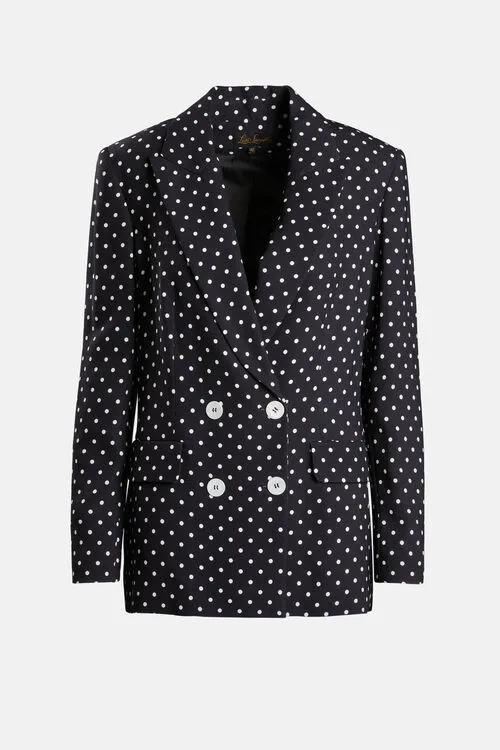 Jackets and Blazers Luisa Spagnoli Women Vassoio Vassoio BlackCream