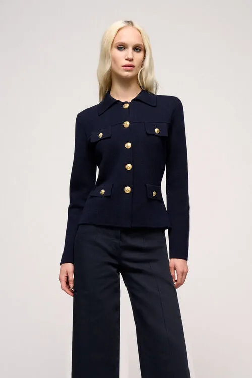 Jackets and Blazers Melania Melania Red Luisa Spagnoli Women