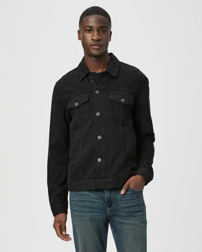 Jackets and Coats PAIGE Men Scout Jacket 8211 Vintage Black