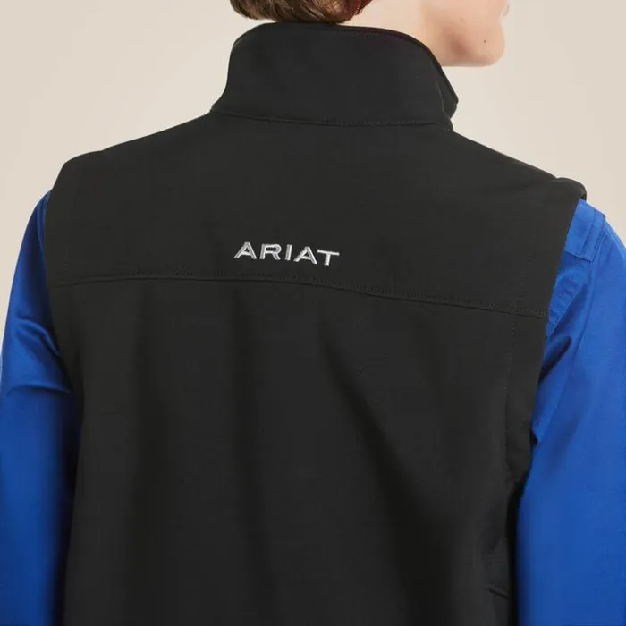 Jackets and Vests Kids Ariat Vernon 20 Softshell Vest Black