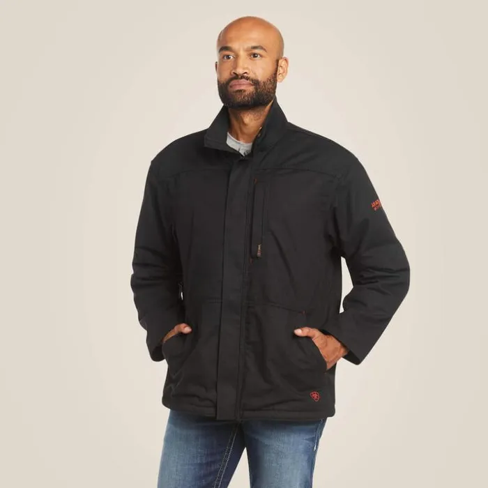 Jackets and Vests Men Ariat FR Workhorse Insulated Jacket Black