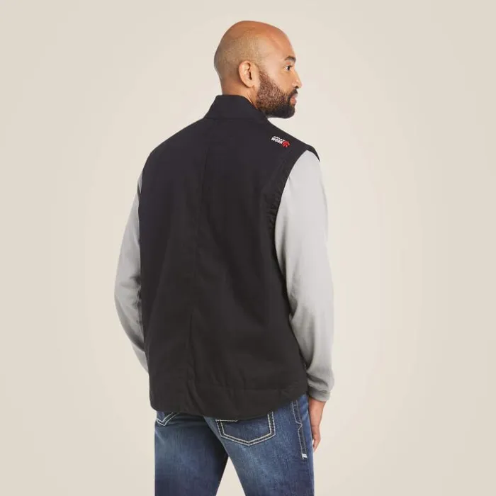 Jackets and Vests Men Ariat FR Workhorse Insulated Vest Black Jackets and Vests Men Ariat FR Workhorse Insulated Vest Black