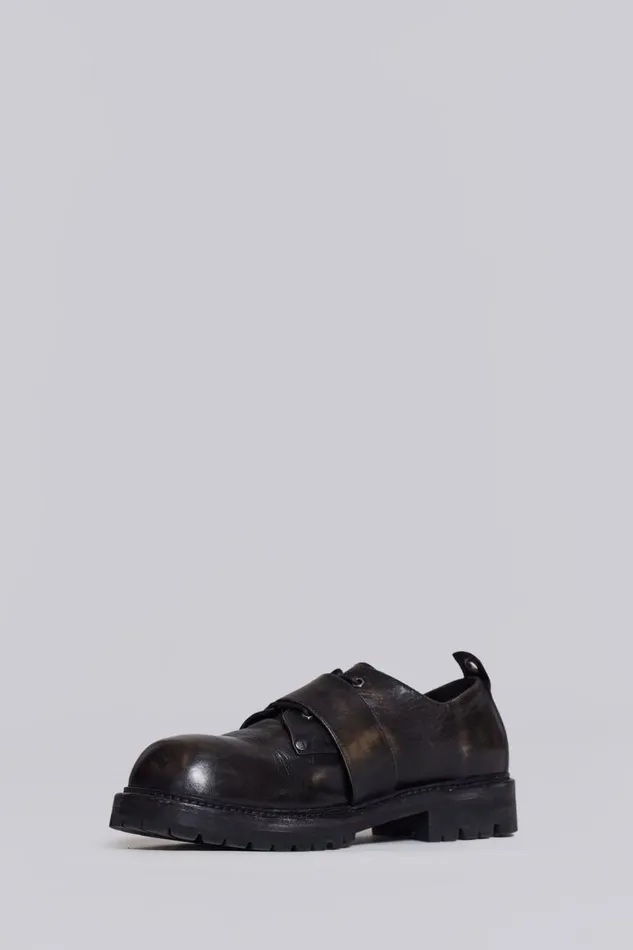 Jaded London Accessories Men Demolition Derby Shoes Black