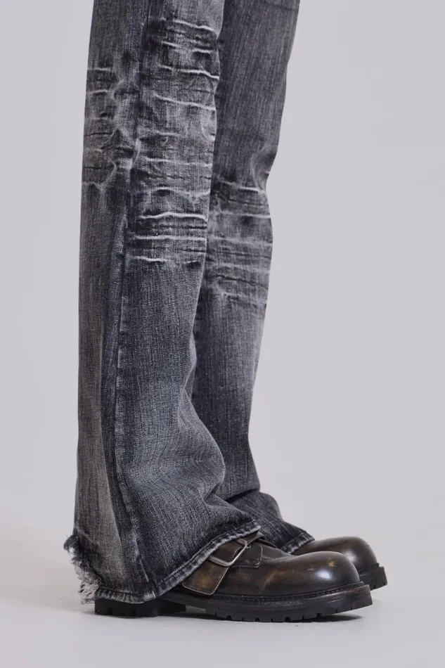 Jaded London Accessories Men Demolition Derby Shoes Black