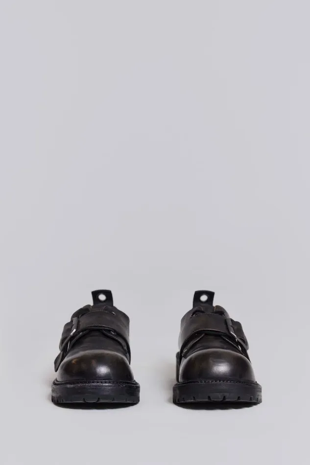 Jaded London Accessories Men Demolition Derby Shoes Black