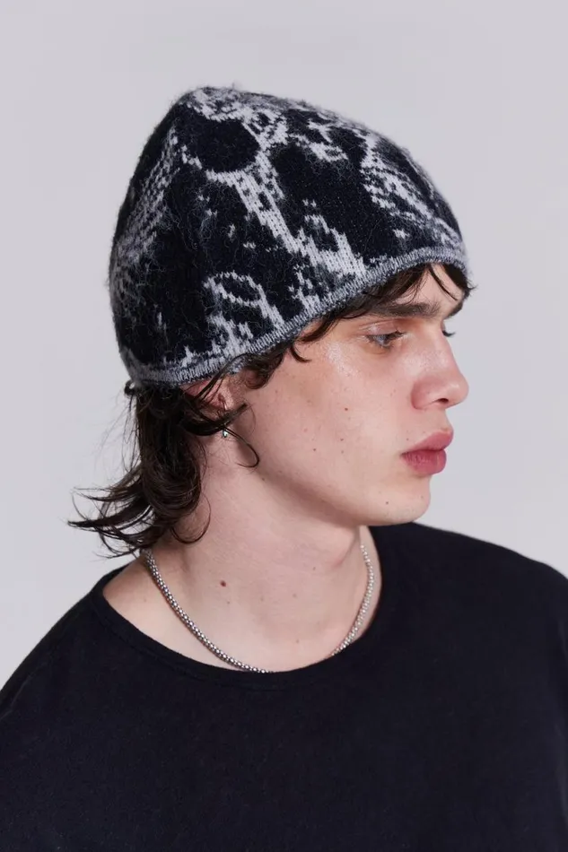 Jaded London Accessories Men Scorpion Beanie Black