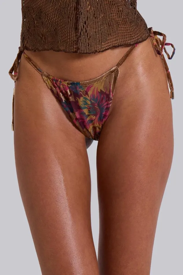 Jaded London Bikini Bottoms Women Eliana Devore Micro Bikini Bottoms Multi