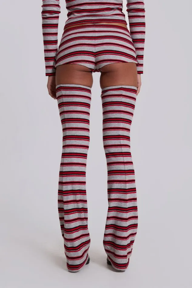 Jaded London CoOrds Women Isla Stripe Mini Shorts Multi