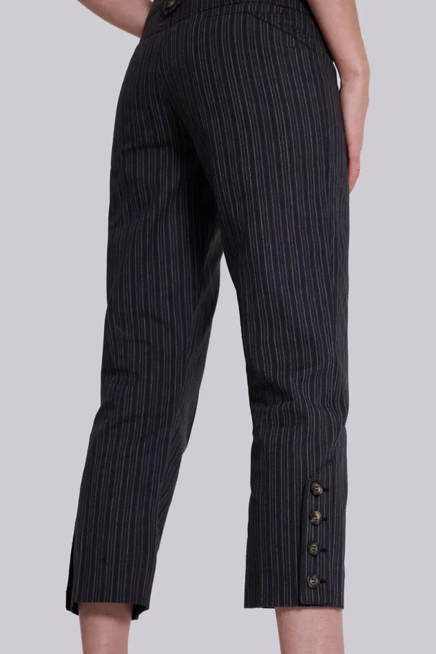 Jaded London CoOrds Women Wednesday Capri Suit Trousers Blue