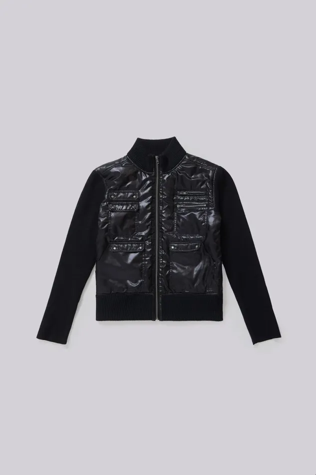 Jaded London Outerwear Men Gloss Jacket Black