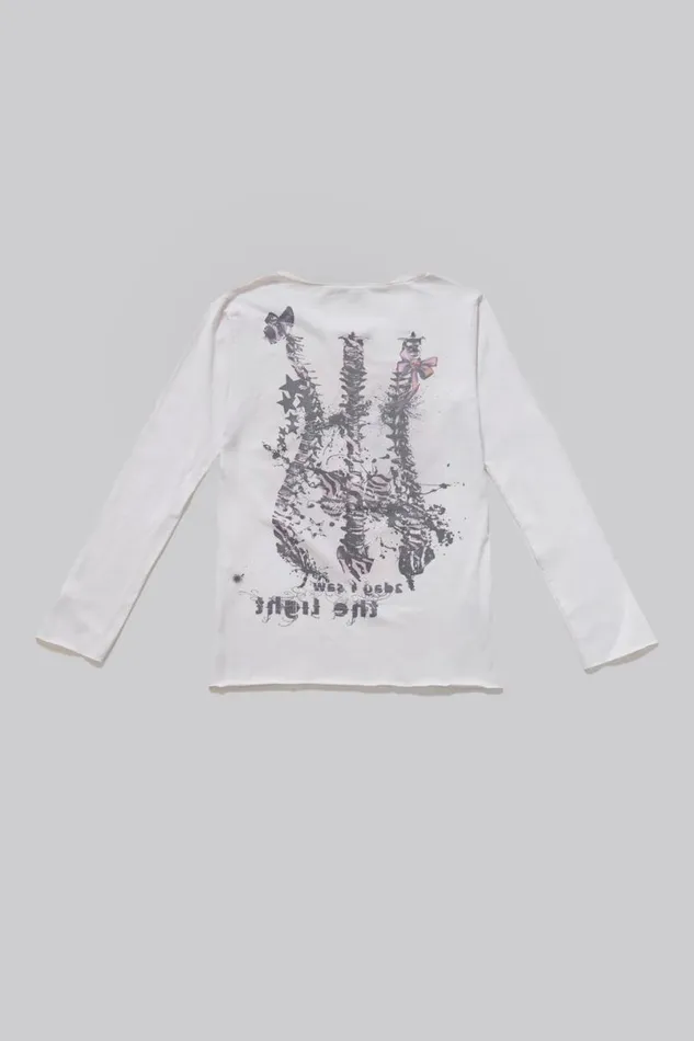 Jaded London TShirts and Vests Men Enlightened Long Sleeve TShirt Print