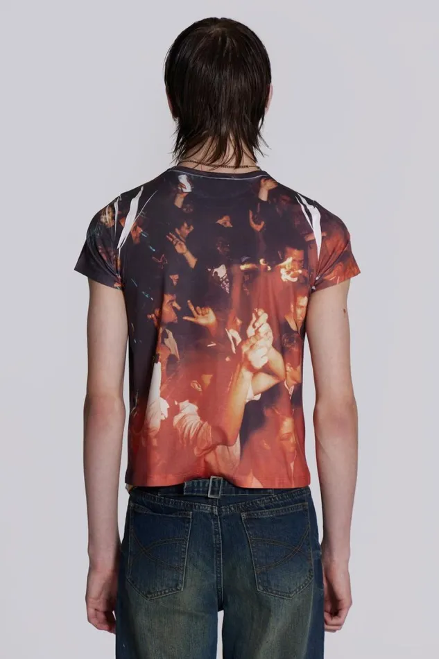 Jaded London TShirts and Vests Men Rave Tee Multi
