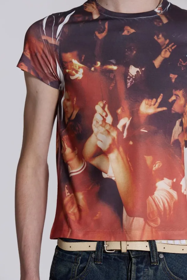 Jaded London TShirts and Vests Men Rave Tee Multi