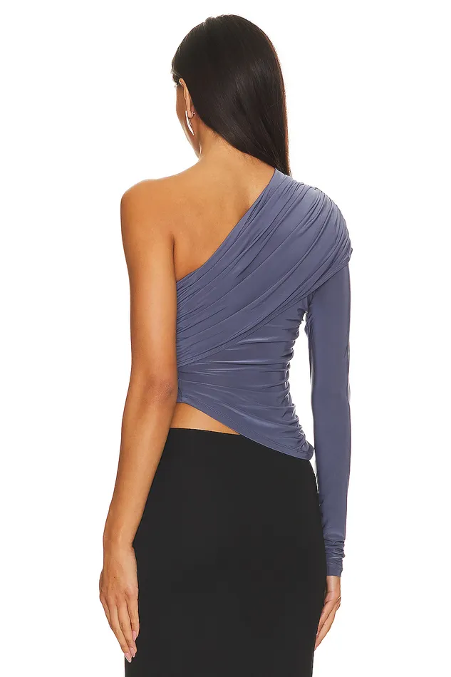 Jaya Top Slate Blue Women Lovers and Friends Tops Jaya Top Slate Blue Women Lovers and Friends Tops