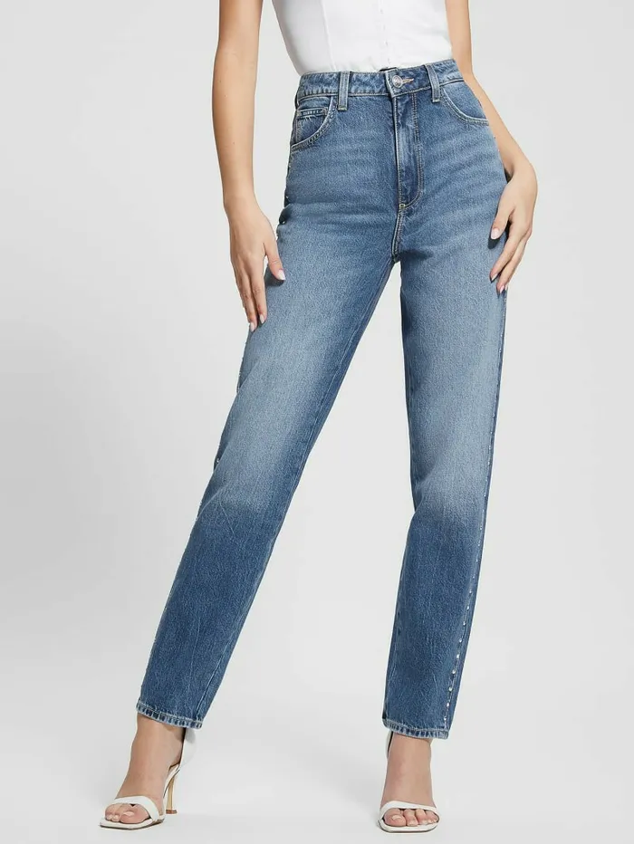 Jeans and Denim Mom Straight Jeans Dedge 8211 GUESS Women