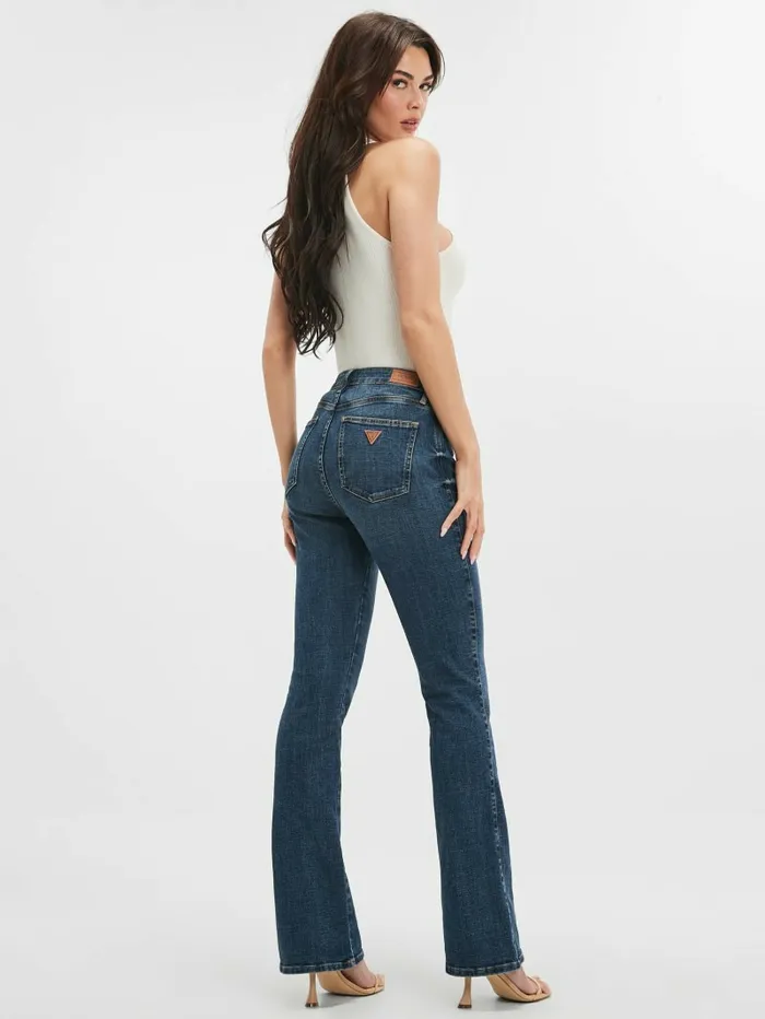 Jeans and Denim Sexy Flared Jeans Blue Fog Wash 8211 GUESS Women