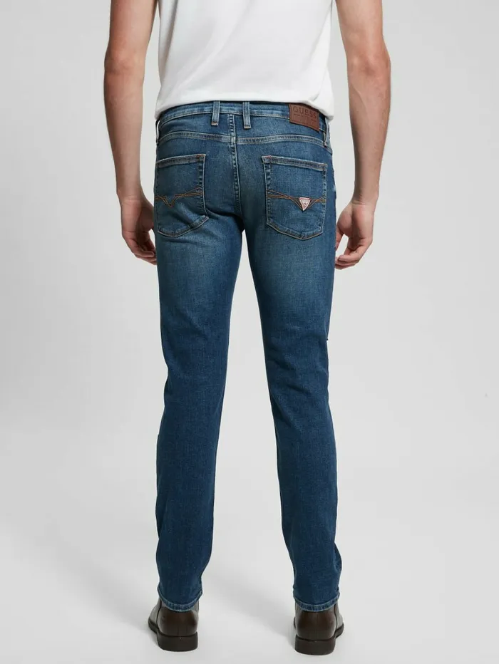 Jeans and Denim Slim Tapered Jeans Escape Destroy GUESS Men Jeans and Denim Slim Tapered Jeans Escape Destroy GUESS Men