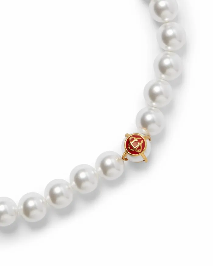 Jewellery MenWomen Casablanca Paris Caged Pearl Necklace