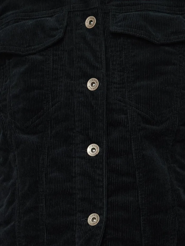 Jigsaw Boxy Cord Trucker Jacket Navy Women Coords