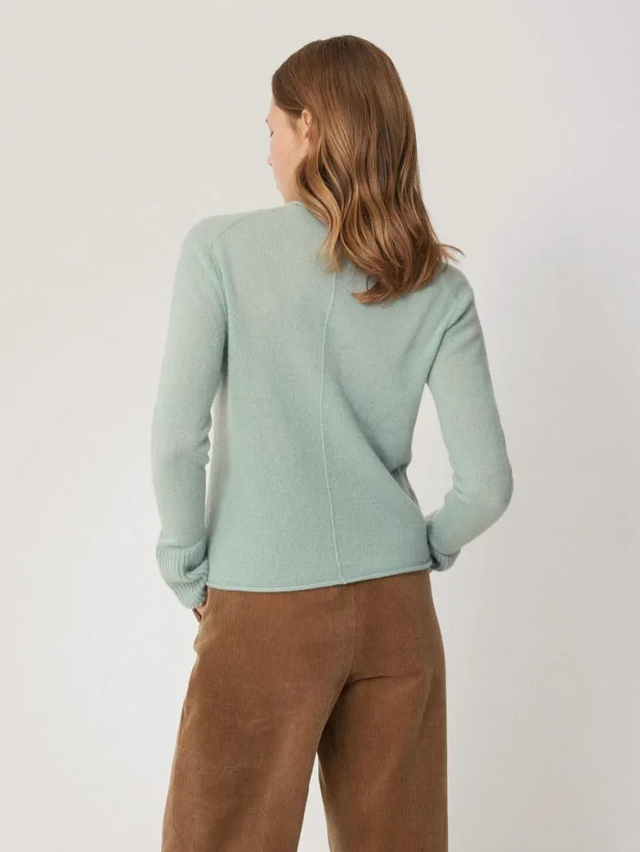 Jigsaw Cloud Cashmere Eldon Jumper Blue Haze Women Knitwear and Cashmere