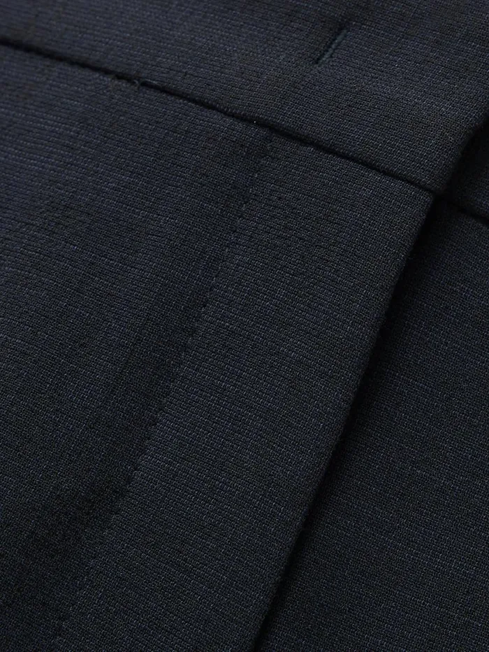 Jigsaw Crosshatch Mason Trouser Navy Women Trousers