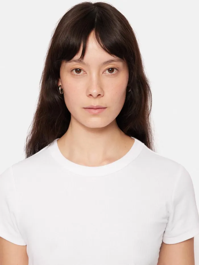 Jigsaw Fine Cotton Tee White Women Suits and Tailoring