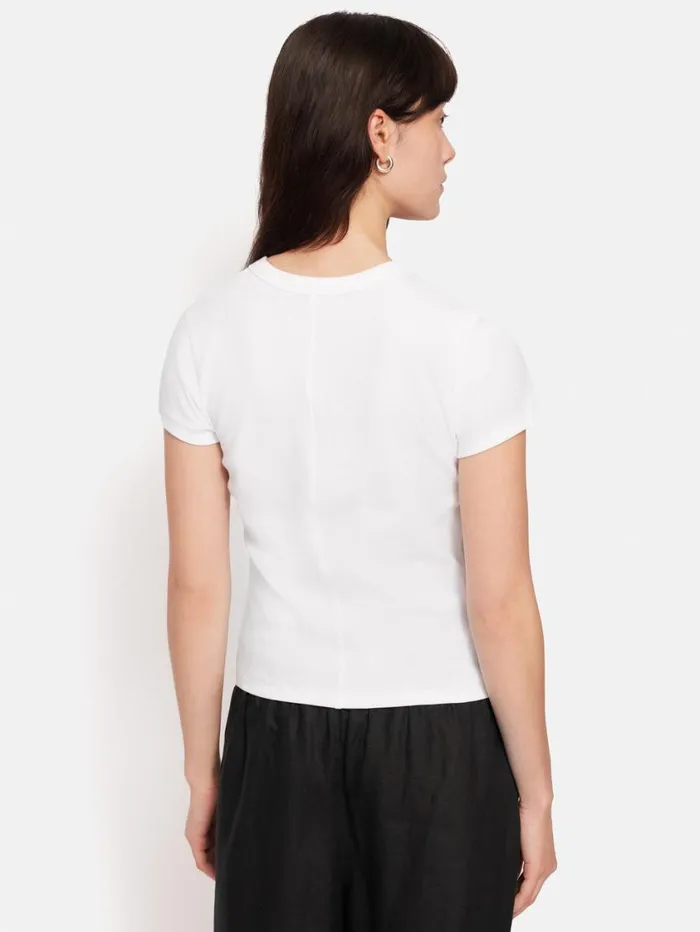 Jigsaw Fine Cotton Tee White Women Suits and Tailoring