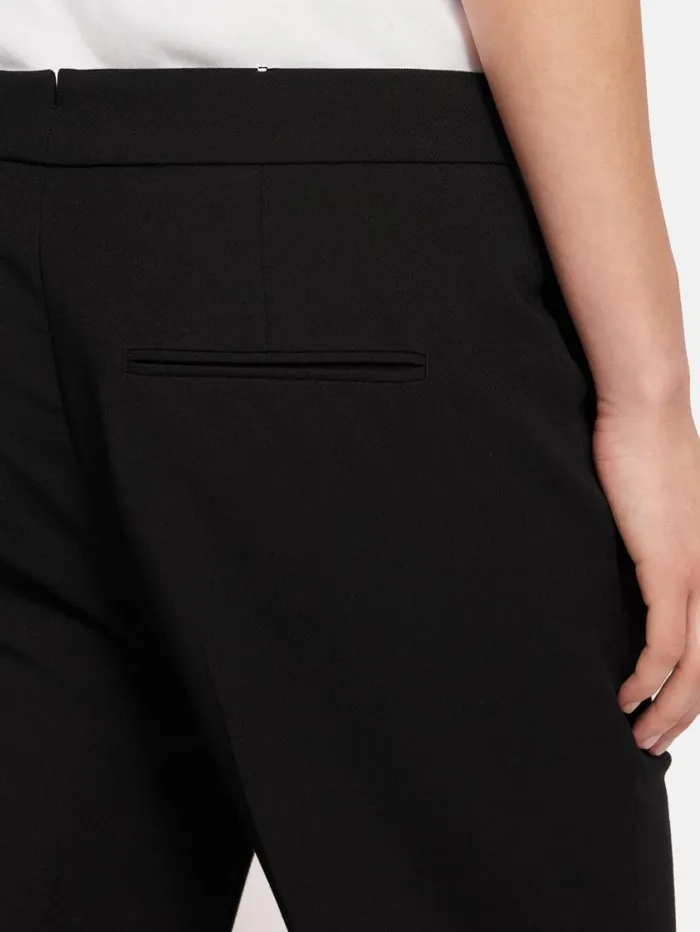 Jigsaw Fluid Twill Mason Trouser Black Women Suits and Tailoring