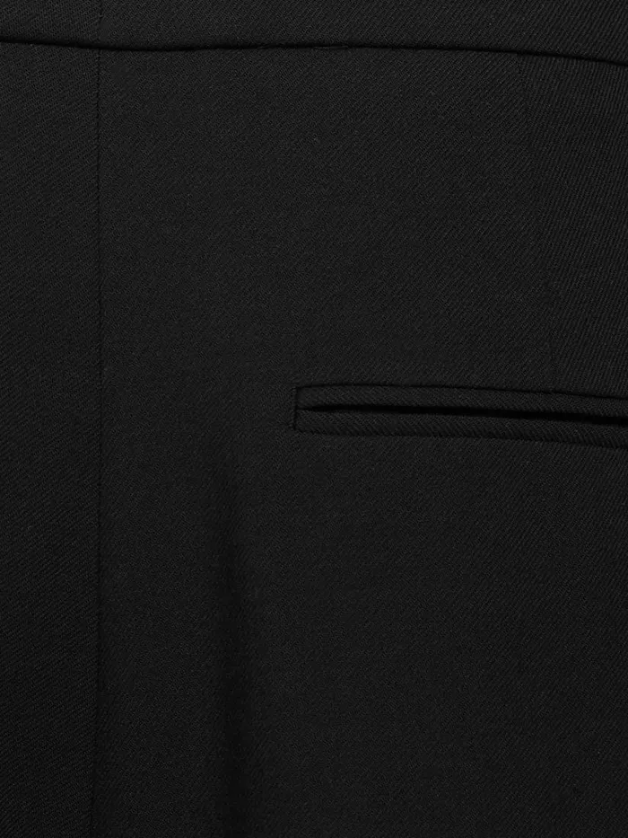 Jigsaw Fluid Twill Mason Trouser Black Women Suits and Tailoring